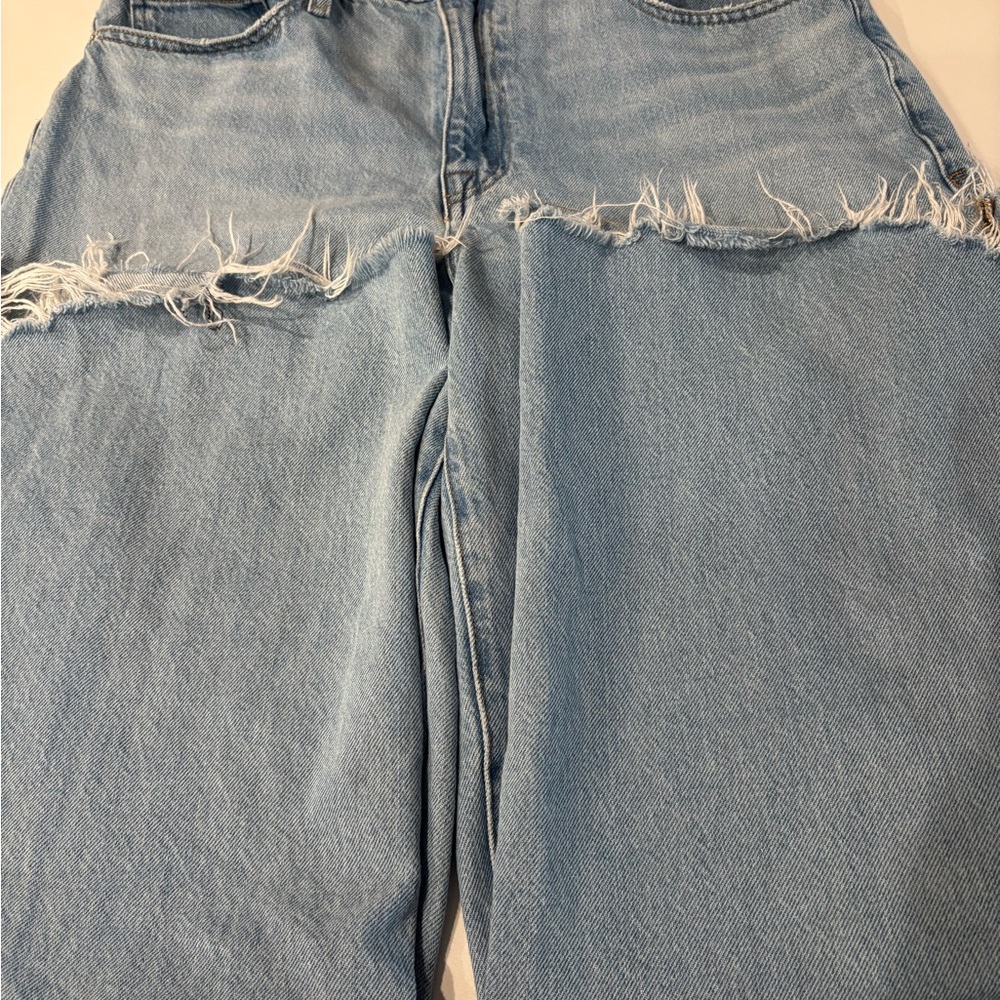 Frame Le Jane High-rise Wide Leg Crop Size 30